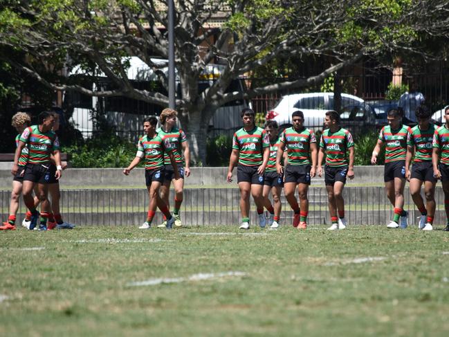 Rabbitohs in the Harold Matthews Cup. Picture: Sean Teuma/NewsLocal