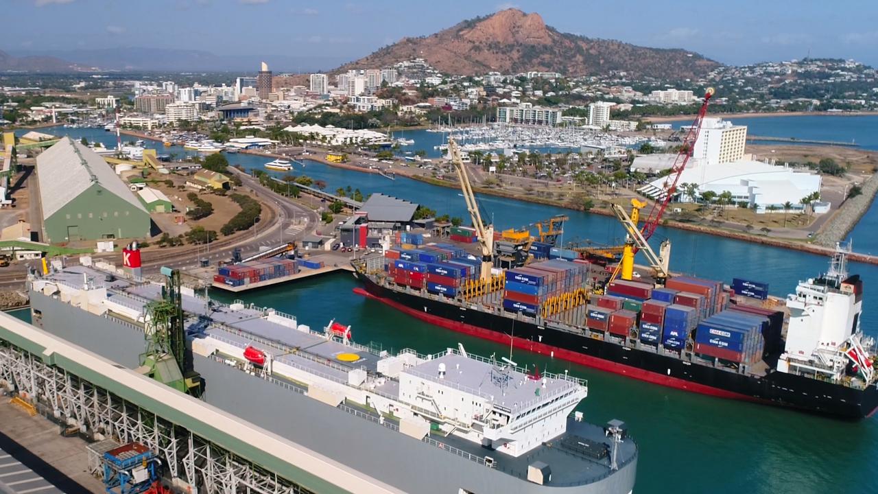 The wealth of the North West Minerals Province flows through the Port of Townsville and has a significant impact on the regional economy. Photo: Supplied