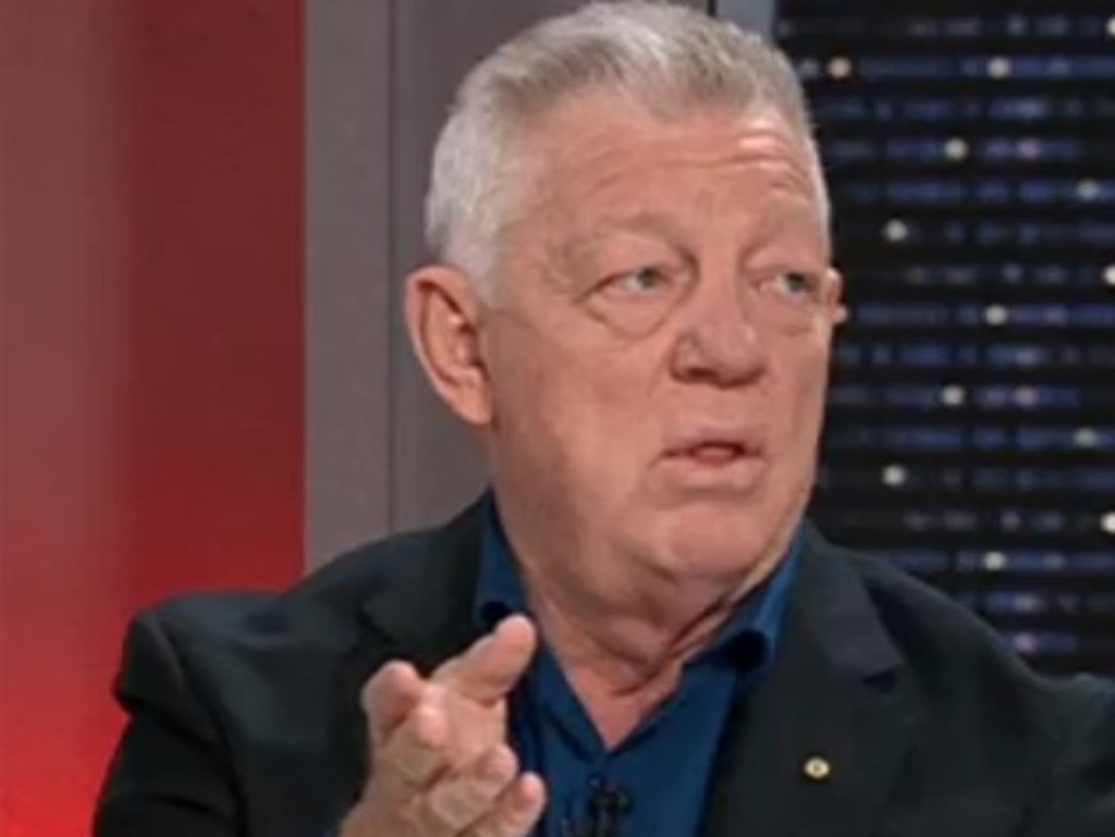 Phil Gould has changed his mind. Photo: Channel 9