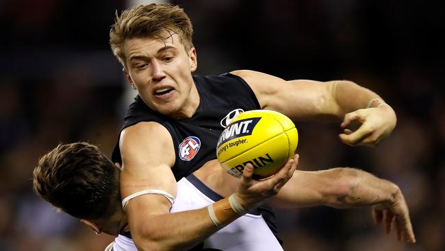 Patrick Cripps’ Blues only won two matches. Pic: Getty Images