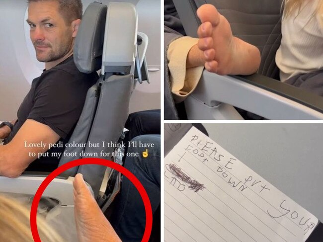 Passenger blasted for gross plane act