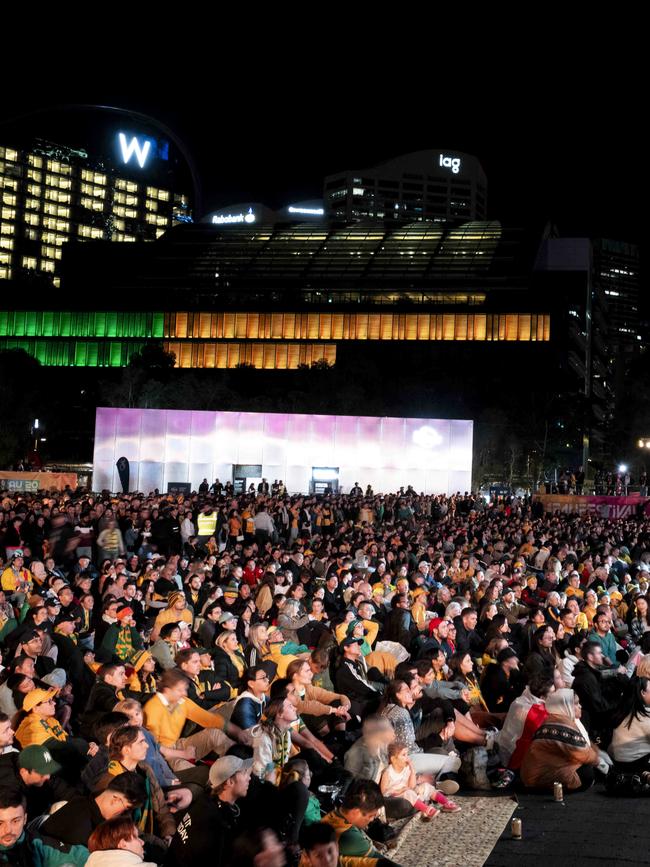 Olympic Park was packed. Picture: NCA NewsWIRE/ Monique Harmer