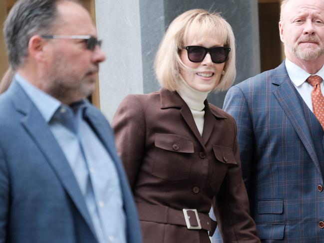 E. Jean Carroll during the civil trial against former US President Donald Trump. Picture: Getty Images via AFP