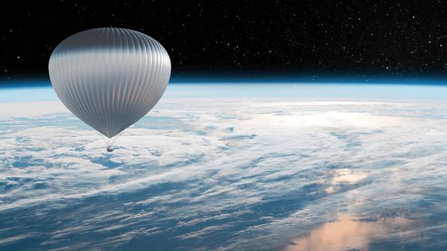 Zephalto's space balloon 'Celeste' will take space tourists to the edge of Earth's atmosphere.