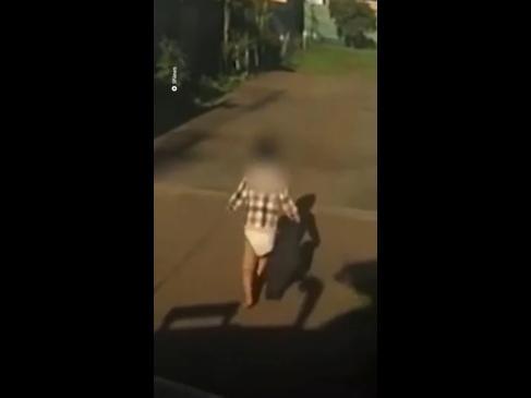 Tradie swerves into oncoming traffic to save child's life