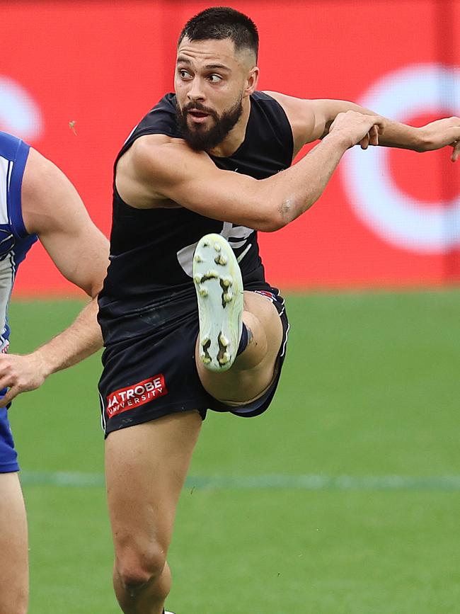 Carlton has reminded Gibbons and all players that these actions are not acceptable. Picture: Michael Klein