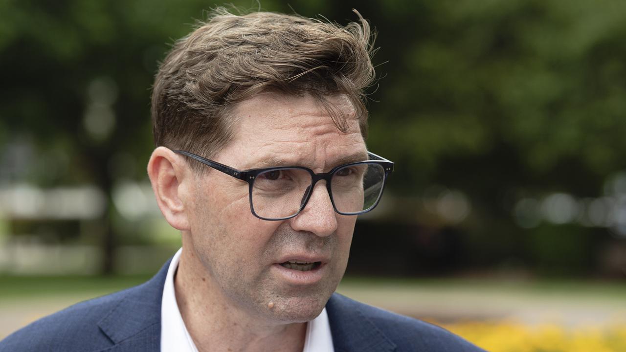 Toowoomba Regional Council mayor Geoff McDonald said the council will cut cost to repair its budget. Picture: Kevin Farmer.
