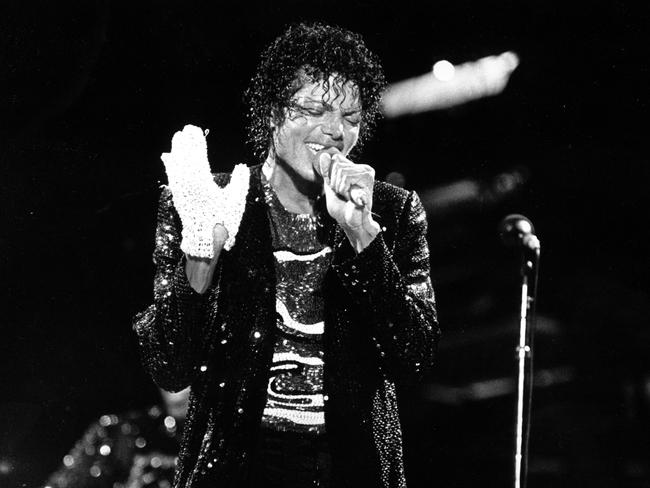 Michael Jackson at the height of his fame in 1984. Picture: AP