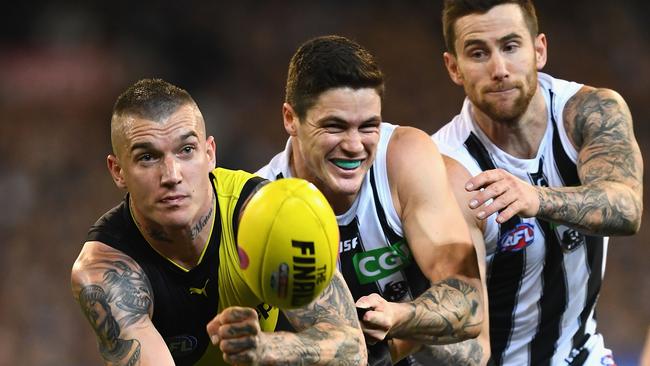 Richmond and Collingwood will relaunch the AFL season. Picture: Getty Images