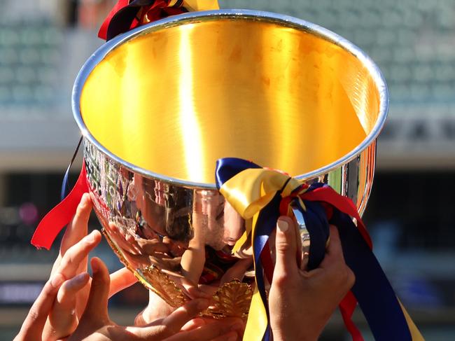 The workplace culture score among AFLW players was significantly lower than it is for the AFL’s male players. Picture: Getty Images)