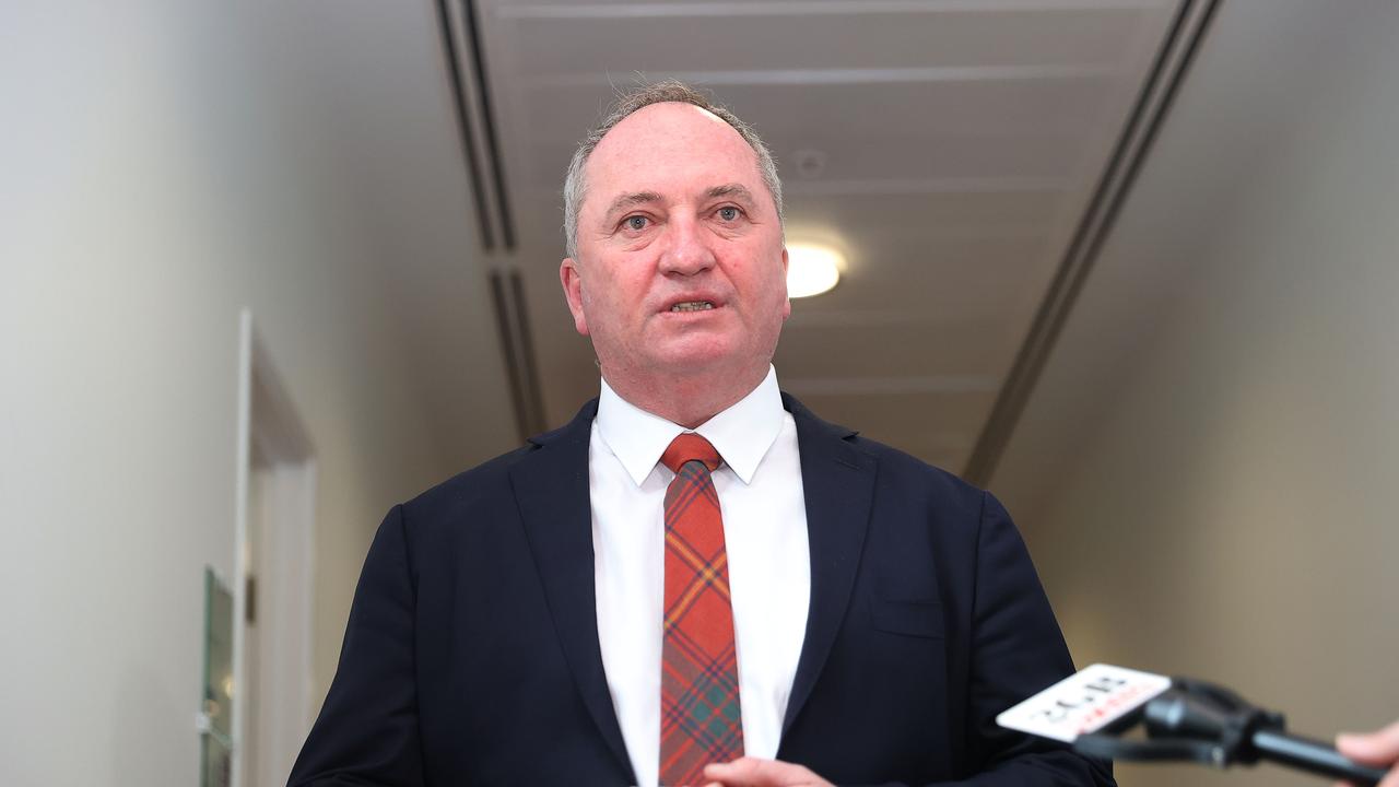 Barnaby Joyce told news.com.au that he does not approve of Scott Morrison’s portfolio responsibilities approach.cPicture: NCA NewsWire / Gary Ramage