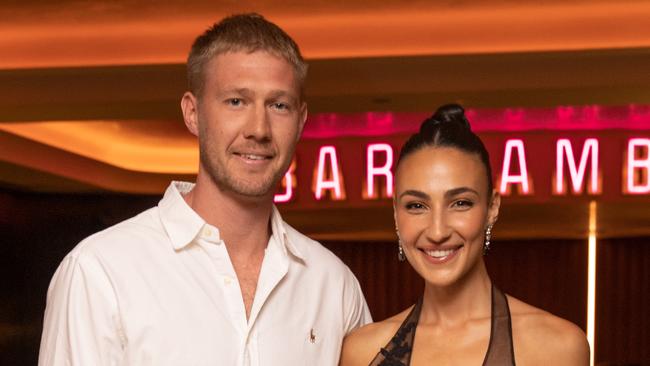 Nathan Broad and Tayla Damir. Picture: Mark Stewart