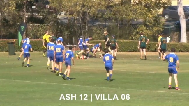 Full game replay: Round 5 AIC schoolboy rugby league, year 10