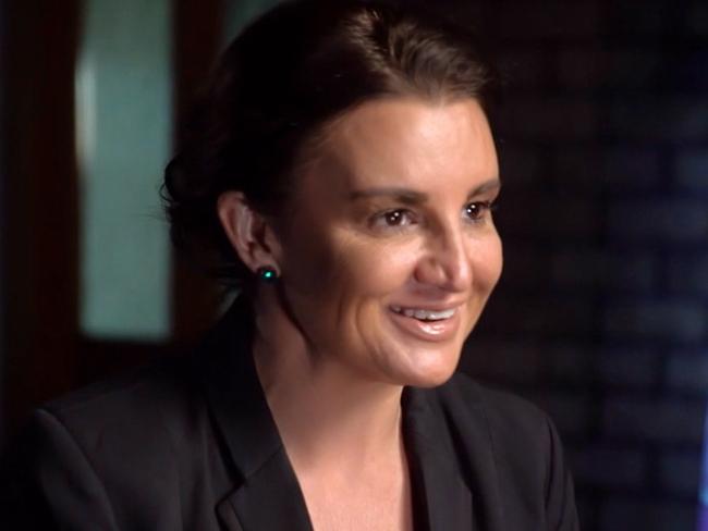 Former Tasmanian Senator Jacqui Lambie let it slip that she and former SA politician Nick Xenophon went on a date to a fast food restaurant. Picture: Channel 7