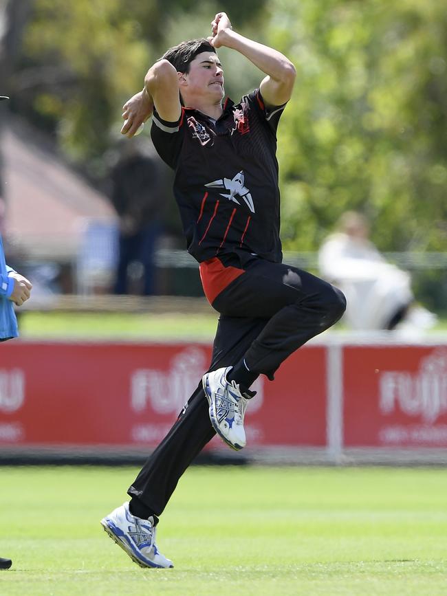 Premier: Essendon debutant James O’Donnell. Picture: Andy Brownbill