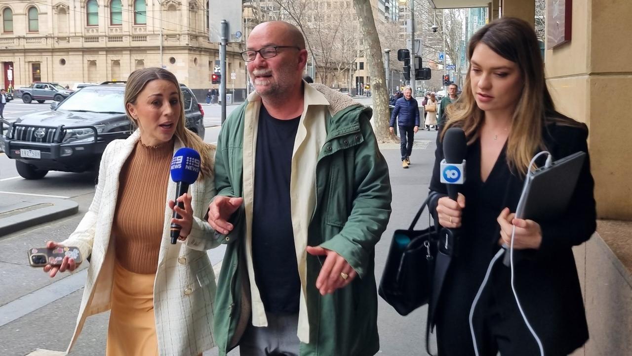 Timothy Pledger, father of Orpheus Pledger, told the court he was willing to continue to support his son at his home in Northern Victoria. Picture: NewsWire/ Liam Beatty.