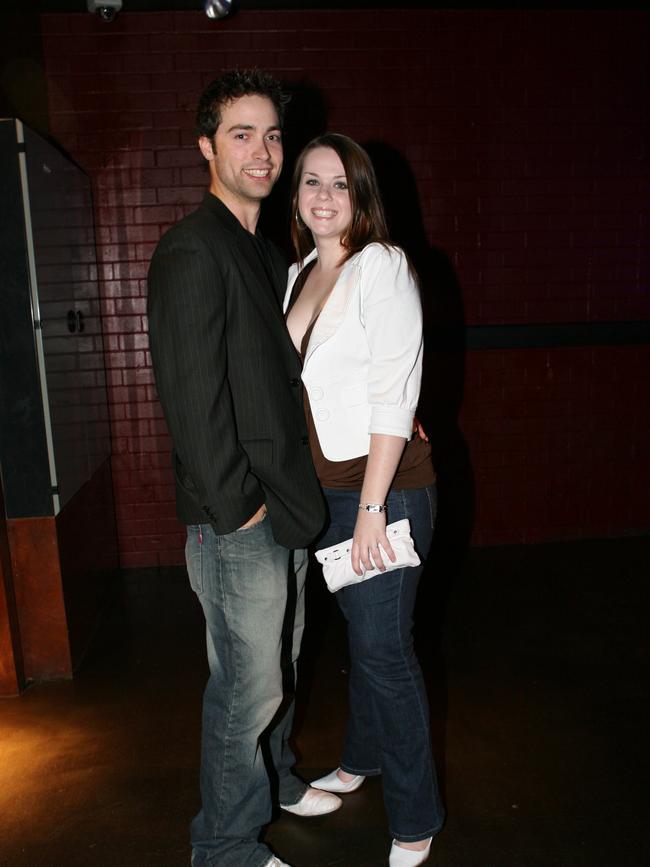 Ekka Eve Party at the Met, Fortitude Valley - Carmen Herring and Nick Crossin .