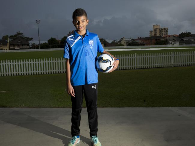 Tanna Bellear from Bronte Public School went to spain to comepete in the under-12 Mediterranean international cup 2015. Picture: Damian Shaw.