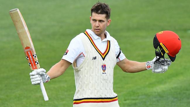 Henry Hunt has made back-to-back centuries in the Sheffield Shield. Picture: Steve Bell/Getty Images