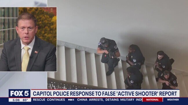 Capitol Police Response To False Active Shooter Report The Courier Mail