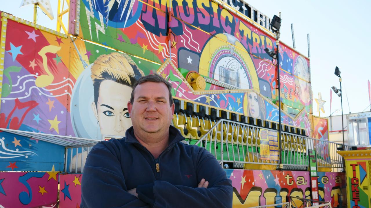 Central Australian Show Society president Andrew Barrett. Picture: Gera Kazakov.