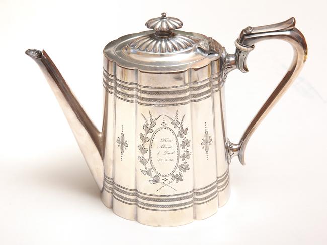 Grandmother’s teapot: My father’s mother was given this teapot by her parents on her engagement and it’s part of a larger set. Sadly, my grandmother recently passed away.