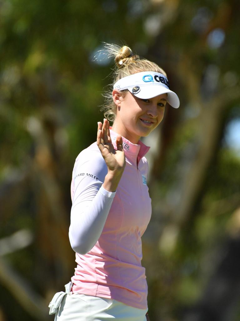 Korda holds commanding lead in Women’s Australian Open The Advertiser