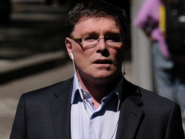 MELBOURNE, AUSTRALIA - NewsWire Photos 15 MARCH 2023: Ultra Tune boss Sean Buckley arrives at Melbournes Magistrates Court.Picture: NCA NewsWire / Luis Ascui