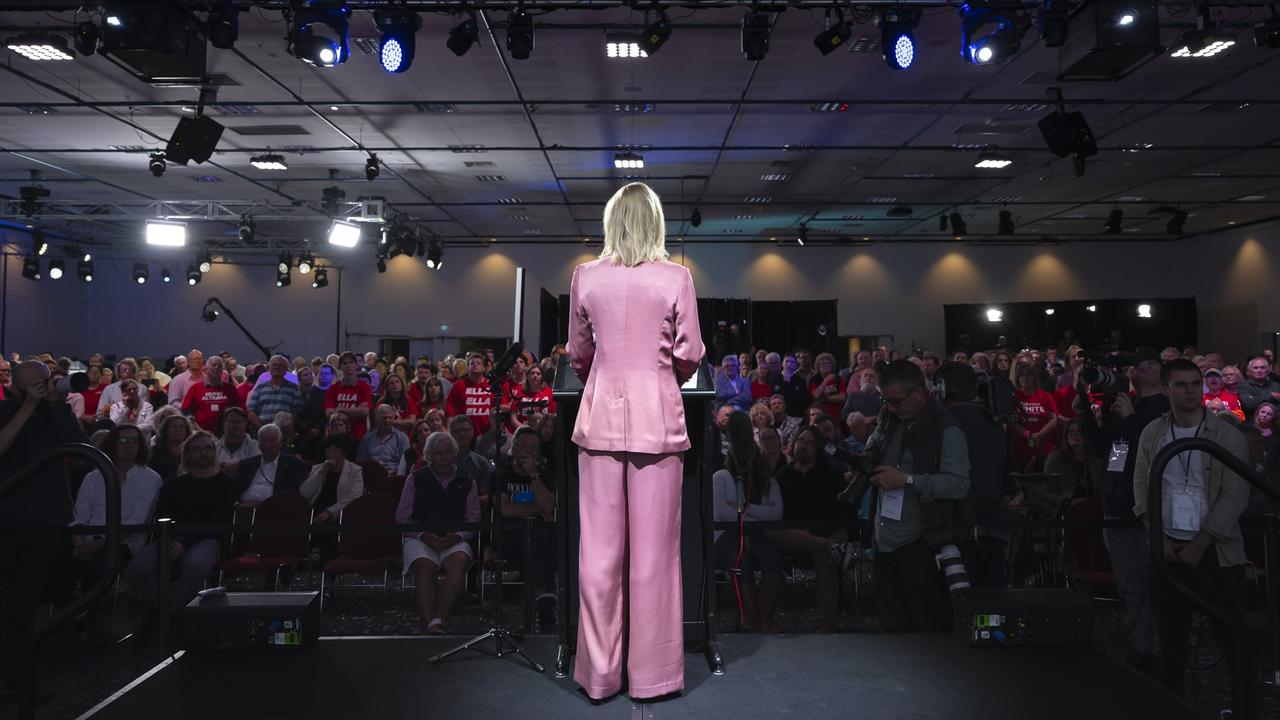 2024 Tasmanian State Election Labor Leader Rebecca White. Picture: Caroline Tan