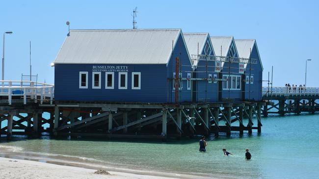 The carcass was found near Busselton Jetty in Western Australia. Picture: Supplied