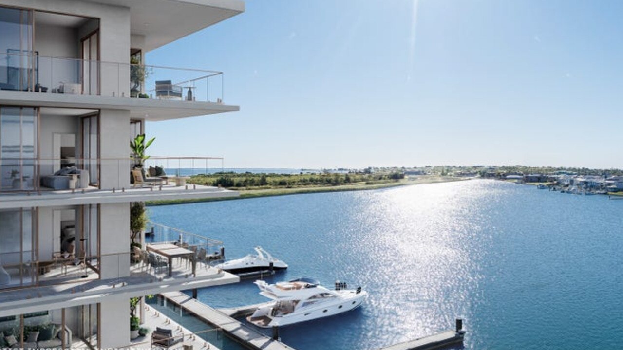 A bidding war erupted over a penthouse in this Newport development, selling for $1.58m