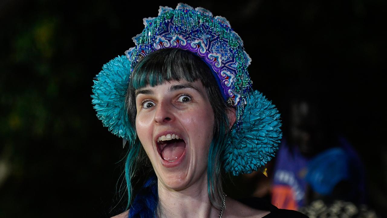 Kat Traill at the Gold Coast Suns match vs Western Bulldogs at TIO Stadium. Pic: Pema Tamang Pakhrin