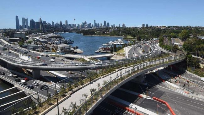 The long awaited interchange is weeks away from opening. Picture: Transport NSW