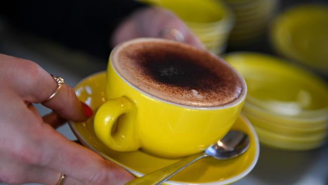 This is what Melbourne’s best coffee looks like. Picture: Penny Stephens