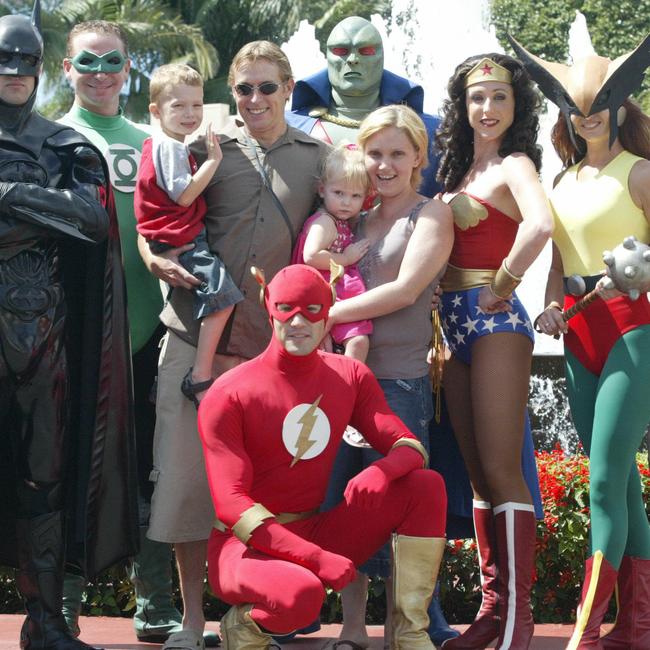 Winner of the Gold Coast Bulletin Super Heroes competition Jamie Bobbin