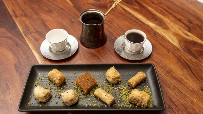 Lebanese sweets are the best way to round out a meal. Picture: Monique Harmer