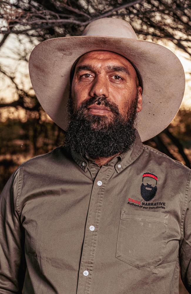 NT Australian of the Year finalist Tyson Carmody has experienced strong success with Indigenous communities through his business King's Narrative. Picture: Contributed