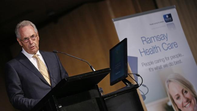 Ramsay Health Care chairman Michael Siddle has been at the company since 1968, overseeing stable management during his tenure on the board.