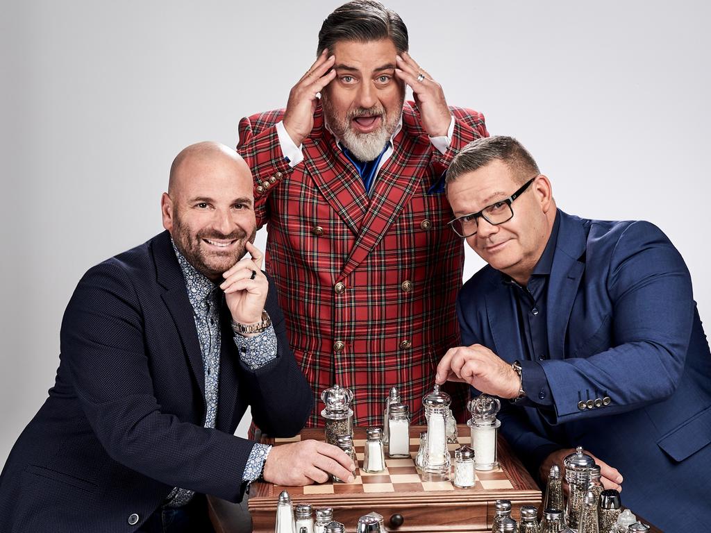 George Calombaris (above with co-hosts), Matt Preston and Gary Mehigan has been under fire after underpaying restaurant staff.