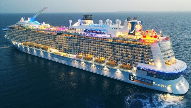 Odyssey of the Seas is the latest Royal Caribbean mega-ship to set sail.