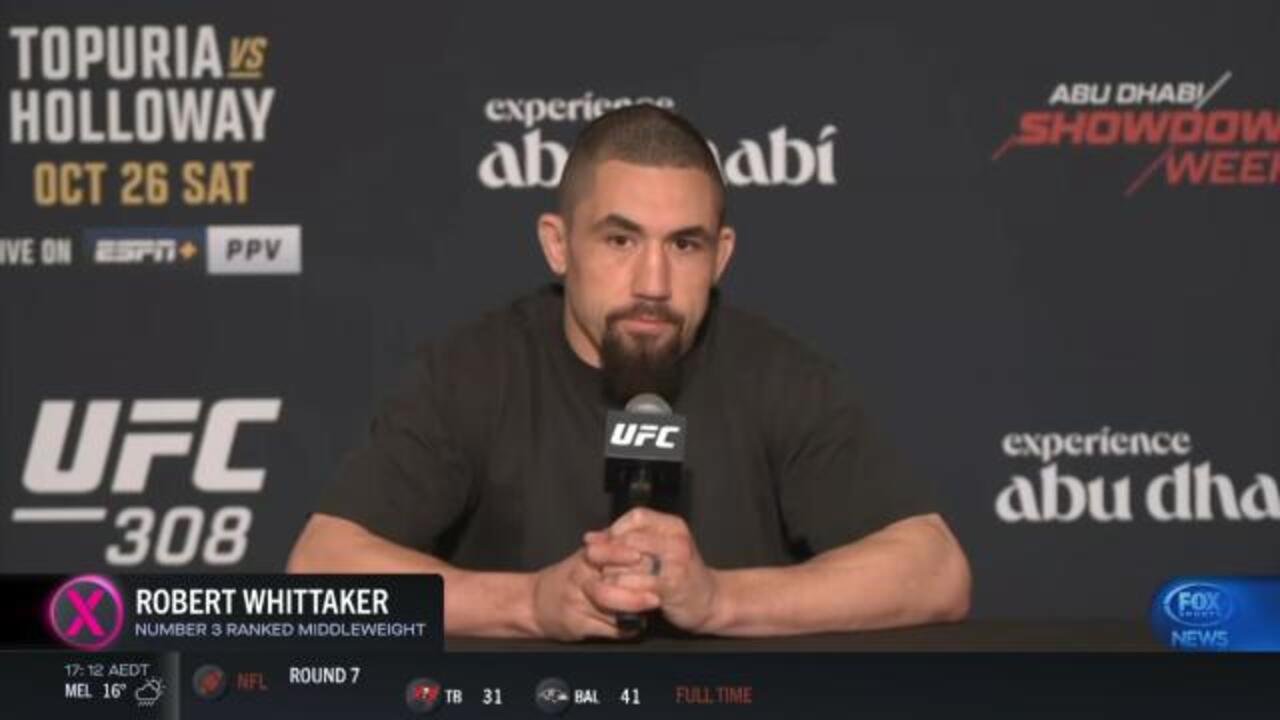 Whittaker all jokes ahead of big fight