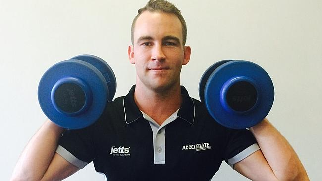 NSW Personal Trainer of the Year Jarrad Sullivan.