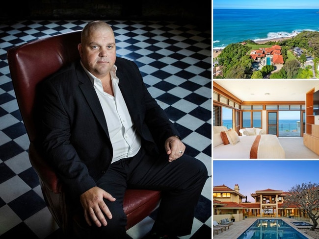 Nathan Tinkler is selling his Coffs Harbour mega-mansion.