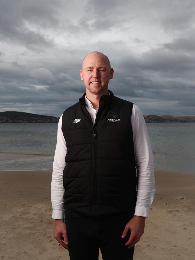 Coulson began at Netball Tasmania after the previous failed bid in 2021. Picture: Nikki Davis-Jones