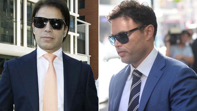 Fadi Ibrahim, left, allegedly had a massive falling out with his friend and business partner Ben Scott, right. Pictures: News Corp