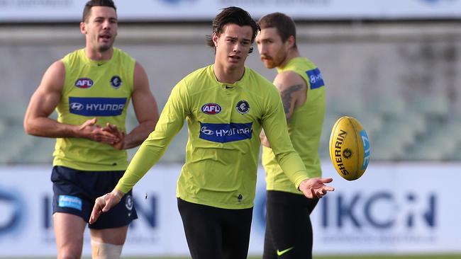 Jack Silvagni kicked another four goals in the VFL. Picture: Hamish Blair