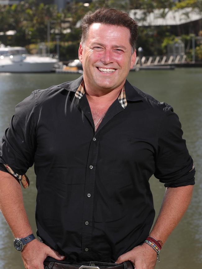 Karl Stefanovic fears his Logies are in deep water. Picture Glenn Hampson