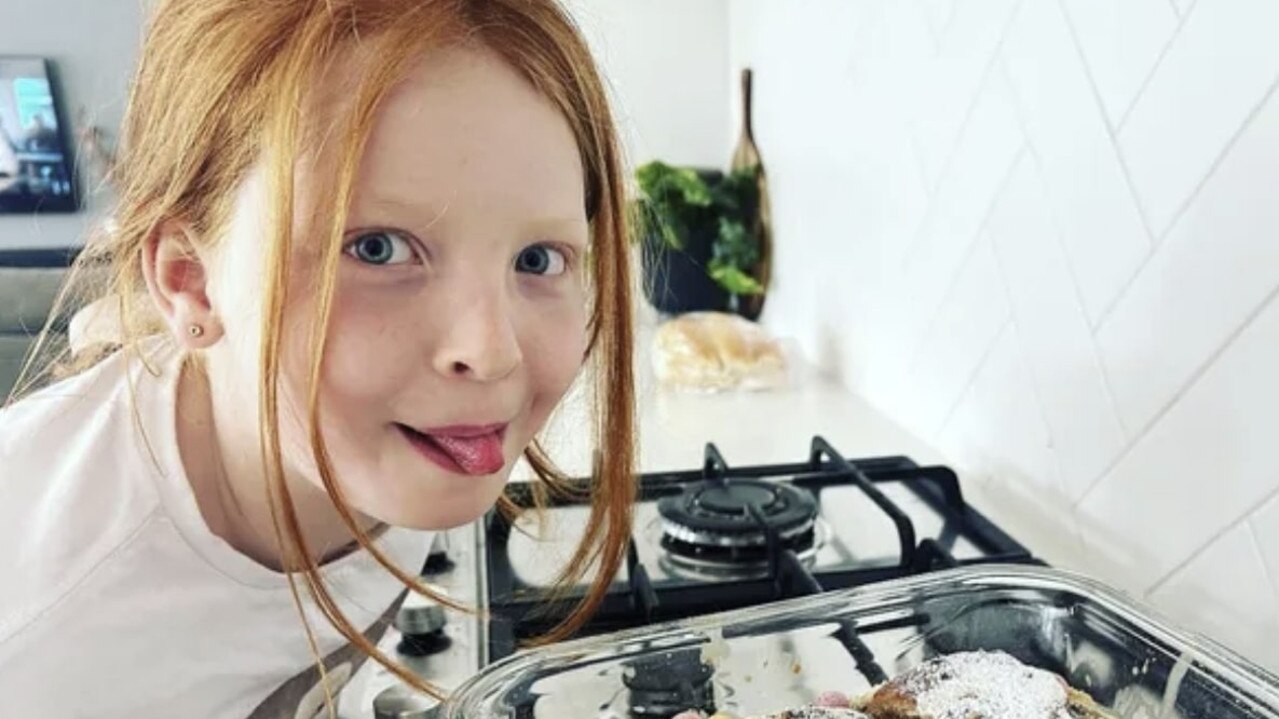 The young girl can't do any of the activities she used to due to the disease.
