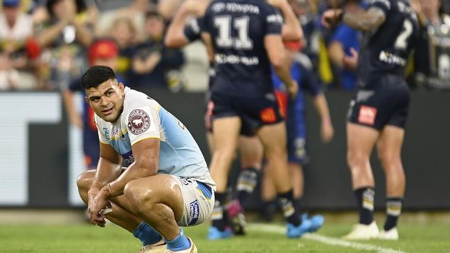 Fifita did everything in his power. Photo by Ian Hitchcock/Getty Images