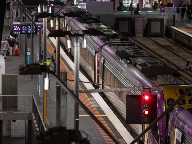 The government failed to deliver a recommended extension of the Upfield line to Wallan. Picture: Jason Edwards